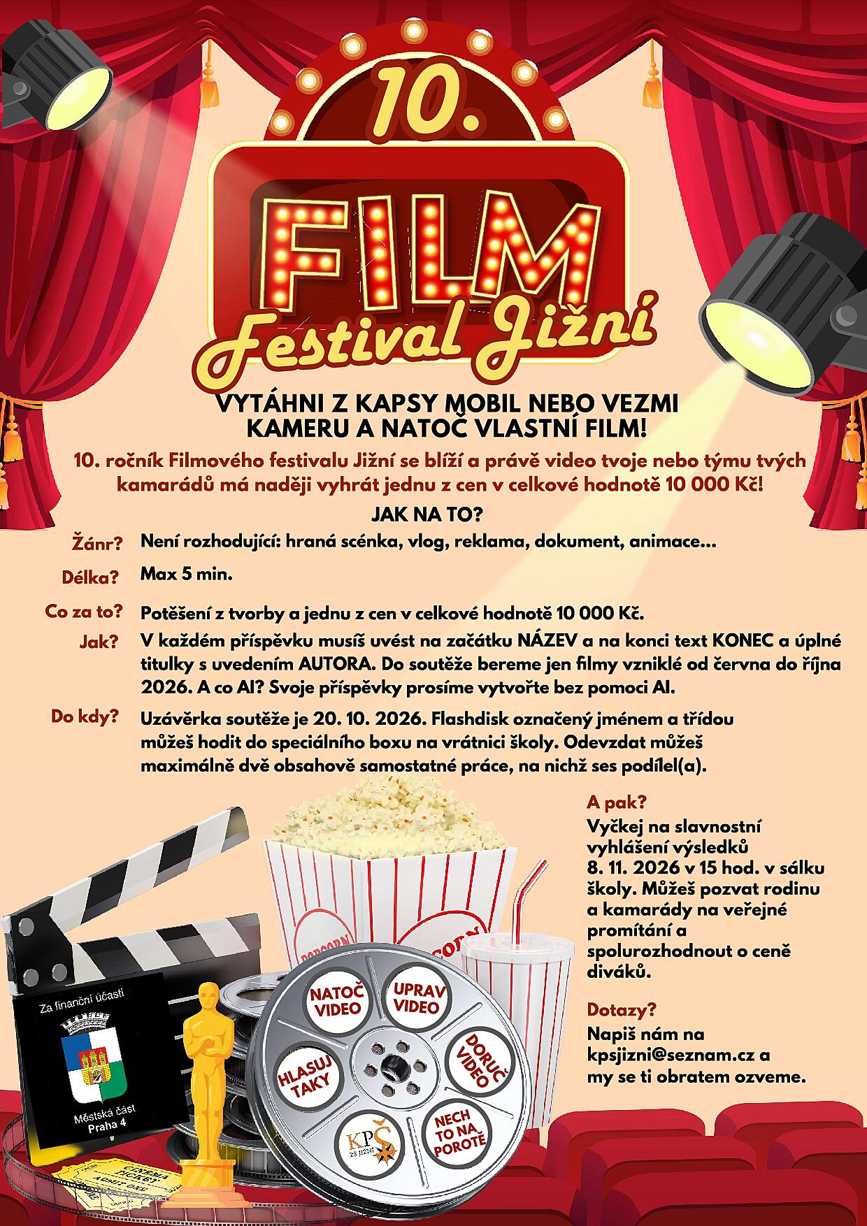 10 ročník Filmového festivalu Jižní